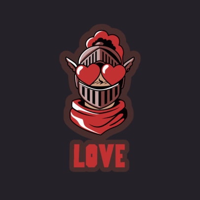 Twitch Emote Creator Featuring an Elden Ring-Inspired Knight with Heart Eyes 5388b