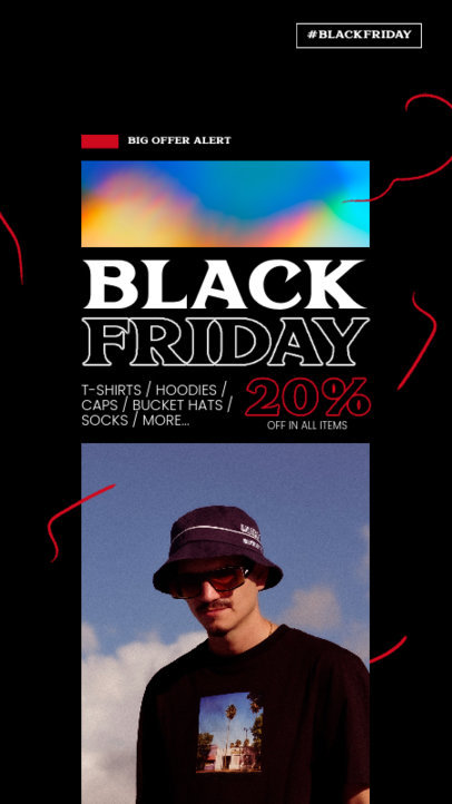 Big Offer-Themed Instagram Story Maker for Black Friday
