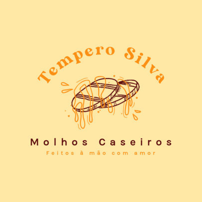 Online Logo Creator for a Homemade Sauce Brand