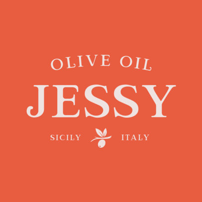 Online Logo Maker for an Olive Oil Brand