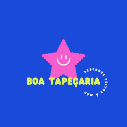 Logo Template for a Handmade Tapestry Store