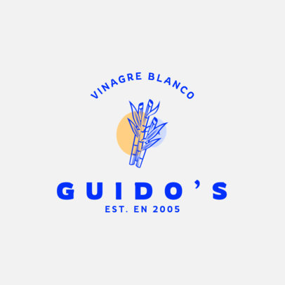 Logo Maker for a White Vinegar Brand