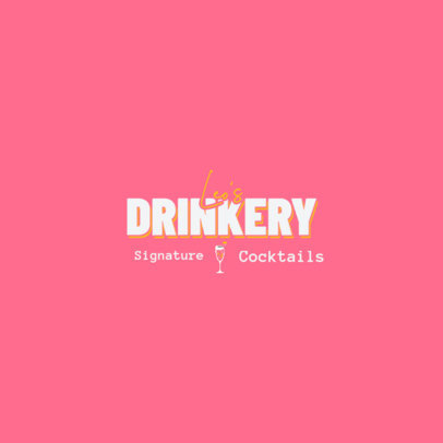 Online Logo Generator for a Signature Cocktails Bar