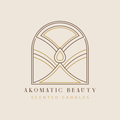 Logo Template for a Scented Candles Brand
