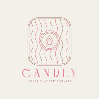 Candle Shop Brand Logo Creator With a Boho Style