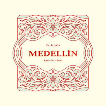 Christmas Market Online Logo Generator