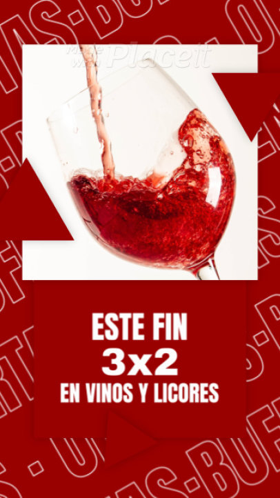 Instagram Story Video Creator for a Liquor Store's Gran Fin Sale Ad 2371g 5992-el1