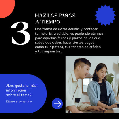 Instagram Post Maker Featuring Financial Advisor Tips