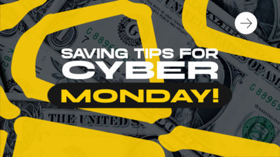 YouTube Thumbnail Maker Featuring Saving Tips for Black Friday