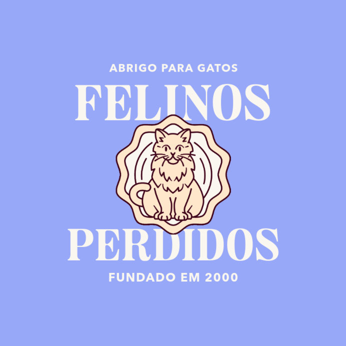 Placeit Logo Creator with a Friendly Cat for an Animal Shelter