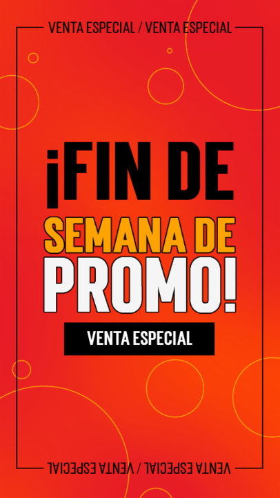 Promo Instagram Story Creator Featuring a Gran Fin Theme