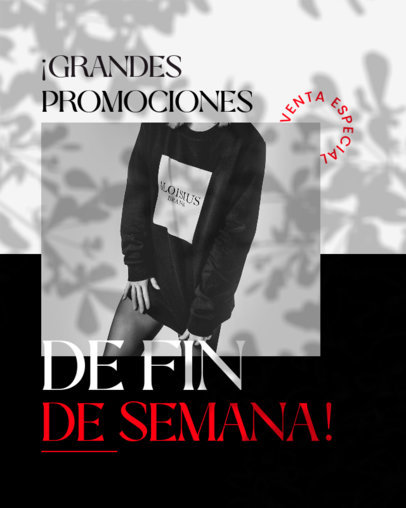 Instagram Post Template Featuring Gran Fin Special Sale Offers 5078j-5110