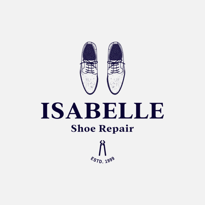 Placeit - Footwear-Themed Logo Maker for a Shoe Repair Business