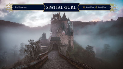 Twitch Overlay Generator Featuring Frames with Elden Ring-Inspired Graphics