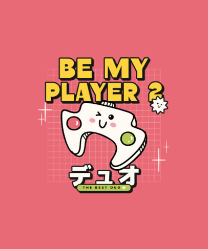 Fun T-Shirt Design Generator Featuring a Cartoonish Video Game Console