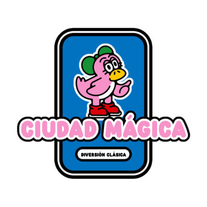 Gaming Logo Creator Featuring a Retro Cartoon Graphic