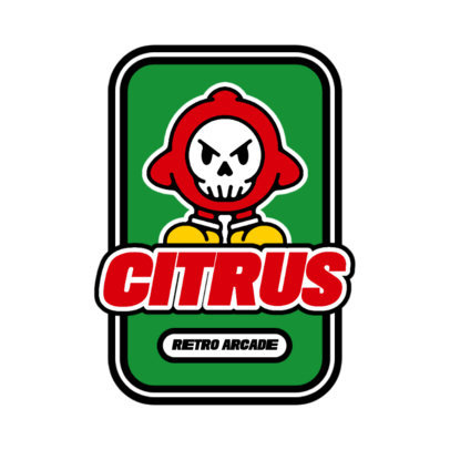 Logo Creator for a Retro Arcade Club Featuring a Cartoonish Character 5482g