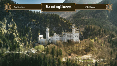 Twitch Overlay Maker Featuring Elden Ring-Inspired Themed Graphics