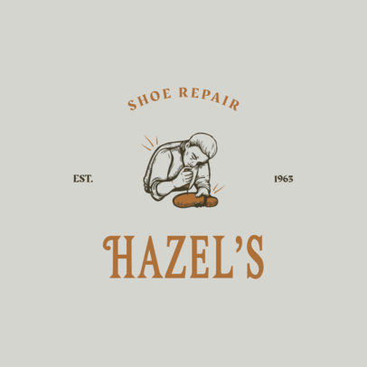Online Logo Creator for a Footwear Fixing Establishment
