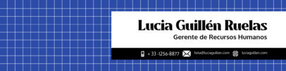 LinkedIn Banner Template for a Human Resources Manager 5766d-el1