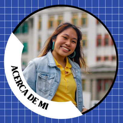 LinkedIn Profile Picture Maker Featuring a Smiling Woman Portrait 5767d-el1