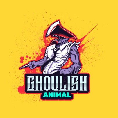 Gaming Logo Maker Featuring Chainsaw Man-Inspired Characters 5507