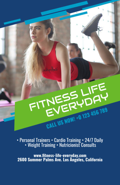 Fitness Center Flyer Maker