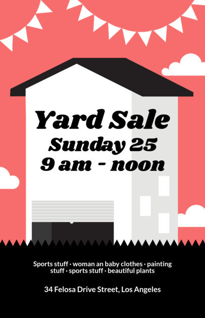 Yard Sale Flyer Template