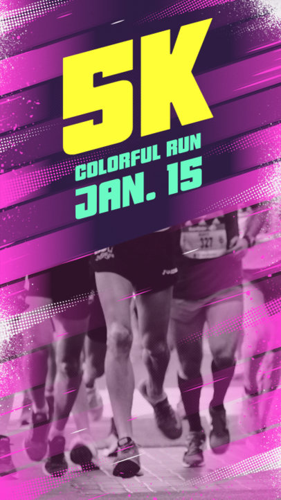 Instagram Story Template to Promote Theme Races 5177