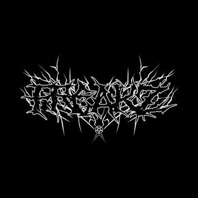 Online Logo Maker Featuring Goth-Style Typefaces for Metal Bands 5806 el1