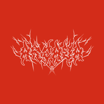 Logo Generator with Dark-Style Typography for a Rock Band 5806b-el1