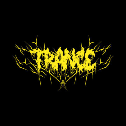 Heavy Metal-Inspired Logo Generator for a Metal Band 5806f-el1