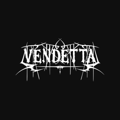 Online Logo Creator for a Heavy Metal Band