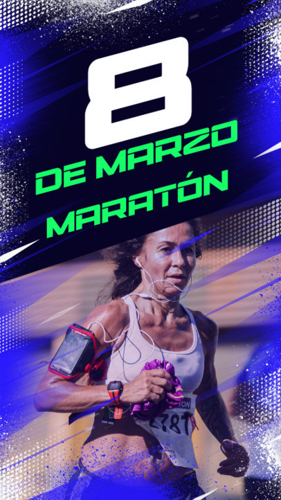 Instagram Story Generator for a Special Marathon 5177f