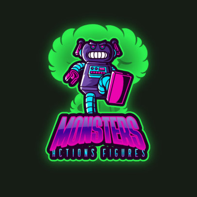 Action Toy Logo Maker for a Collectible Store