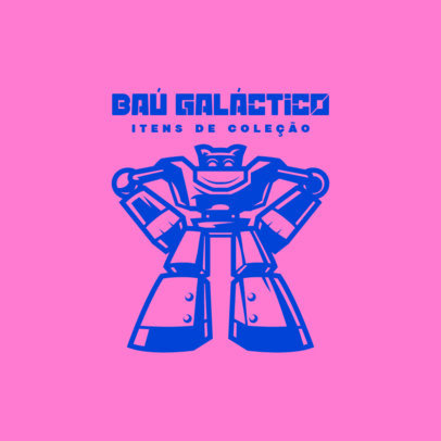 Online Logo Generator for a Galactic-Themed Collectible Toy Store