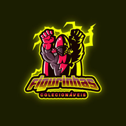 Toy Figures Logo Template for a Collectible Store