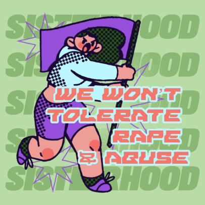 Instagram Post Creator with a Sisterhood-Themed Quote 5544g