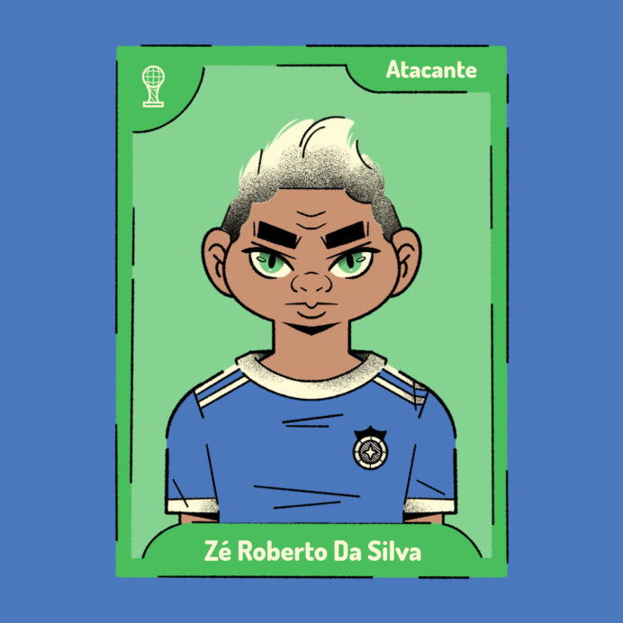 Placeit - Avatar Logo Generator Featuring a Soccer Team Player