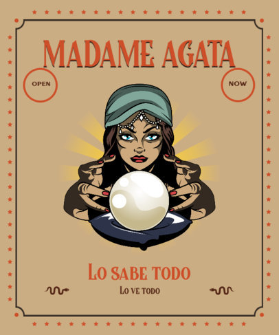 Vintage Circus T-Shirt Design Maker Inspired by Cabinets of Curiosities