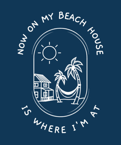 T-Shirt Design Maker Featuring a Retirement-Themed Quote