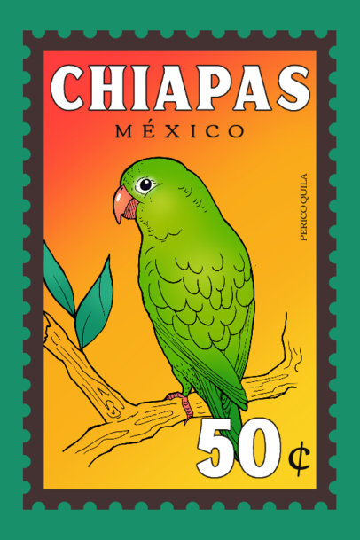 Art Print Maker Featuring a Cute Bird Graphic