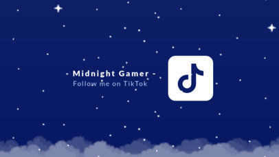 YouTube Banner Generator Featuring a TikTok Clipart Button 2740cc-5059