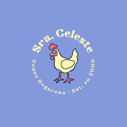 Homemade Catering Service Logo Maker with Illustrated Graphics