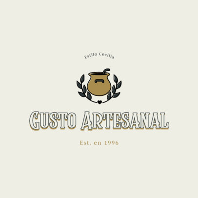 Logo Generator for a Catering Service with a Cauldron Icon