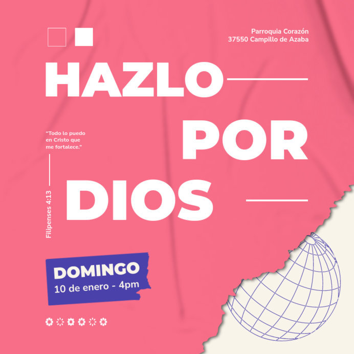 Placeit - Christian-Themed Instagram Post Creator with a Modern Layout ...