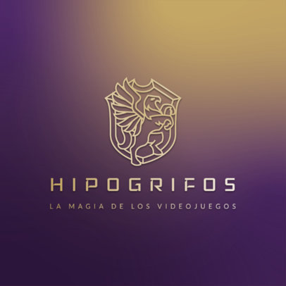 Hogwarts Legacy-Inspired Logo Creator for a Video Game