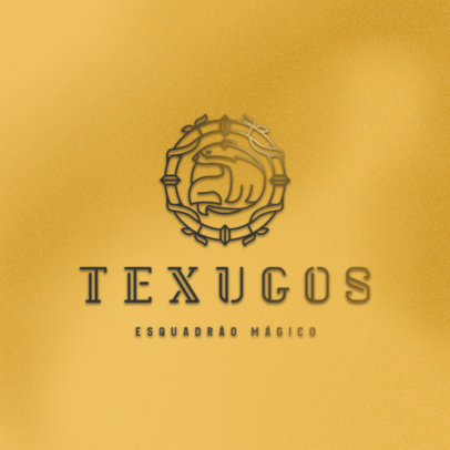 Magic-Themed Logo Template Inspired by a Harry Potter Video Game