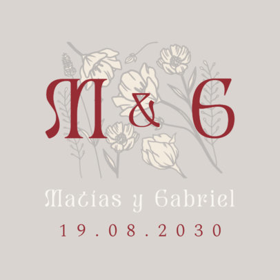 Save the Date Logo Generator for an LGBT Wedding