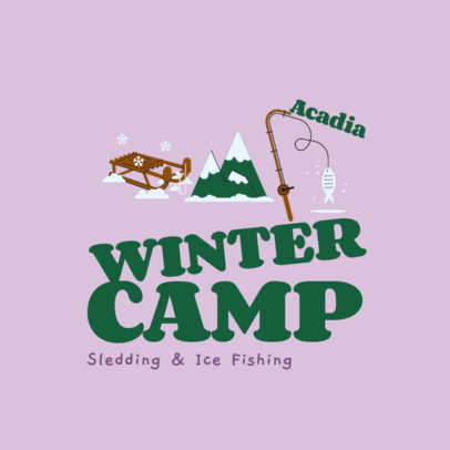 Logo Creator for a Winter Sports Camp